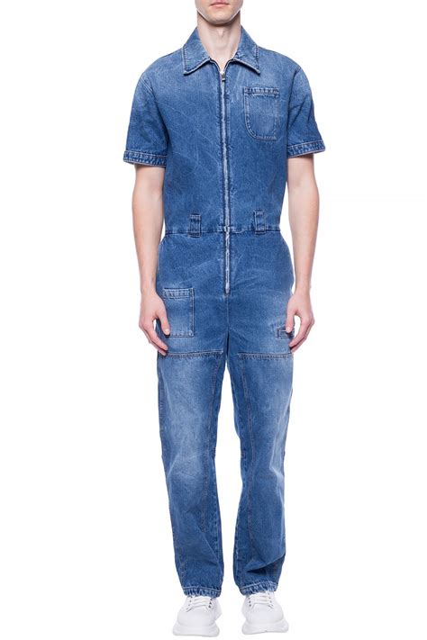 fendi jacket denim|Fendi denim jumpsuit.